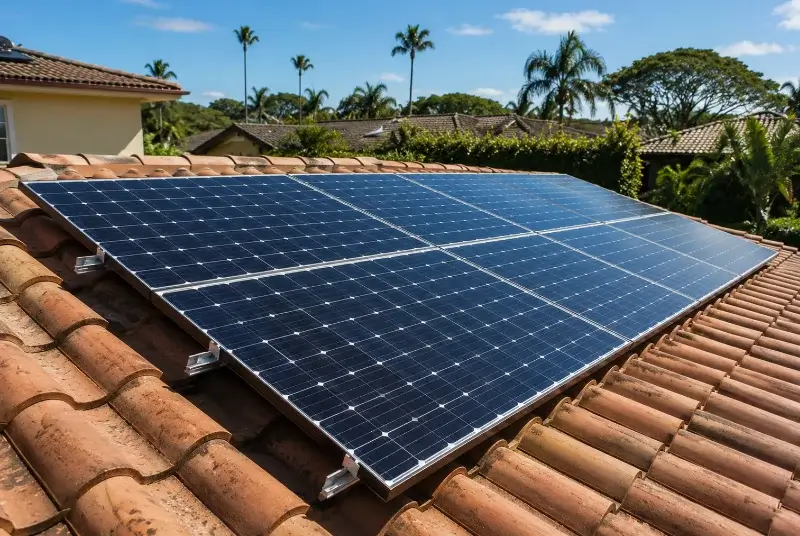 Installation de panneaux solaires à Ance Féas